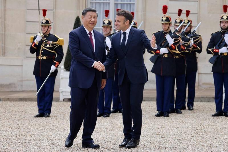 الرئيس الصيني: أتيت إلى فرنسا ومعي 3 رسائل