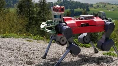 روبوت رباعي الأرجل يقفز كالغزال في سويسرا