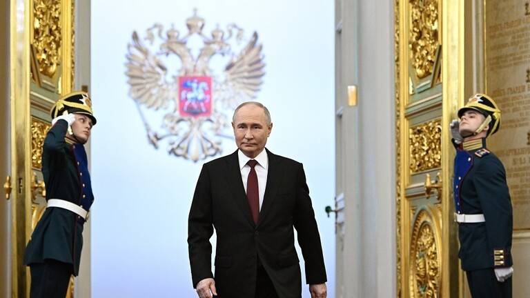 بوتين خلال مراسم تنصيبه: ستبقى خدمة روسيا هي هدفي الأعلى (فيديو)
