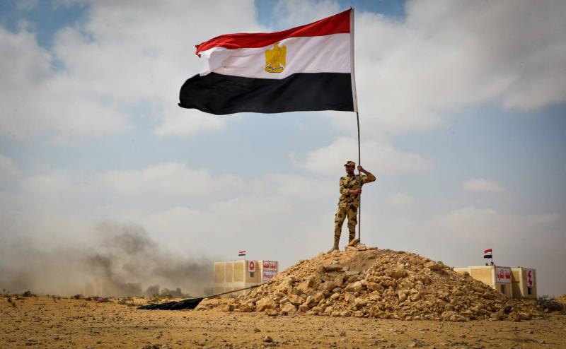استنفار عسكري مصري على الحدود مع غزة