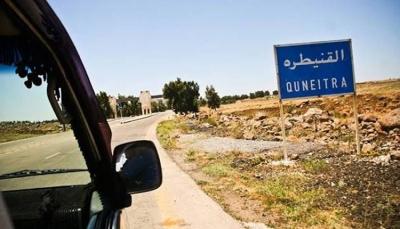 دوي انفجارات في القنيطرة جنوب غرب #سوريا