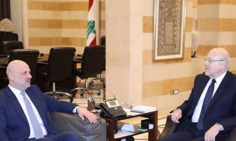 ميقاتي بحث في المستجدات الأمنية مع مولوي