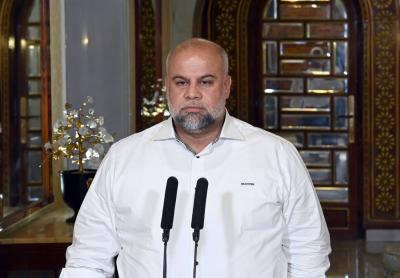 وائل دحدوح  في قصر قرطاج