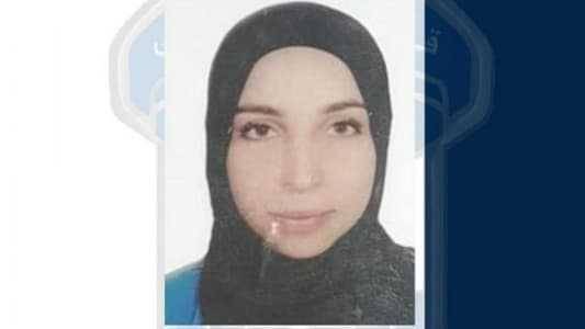 قوى الأمن تعمم صورة المفقودة صفاء قاسم زبعه