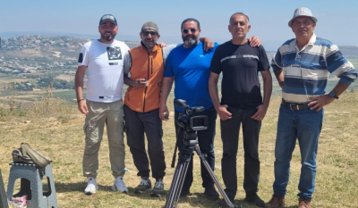 نقيب المصورين يتفقد الإعلاميين على الحدود الجنوبية