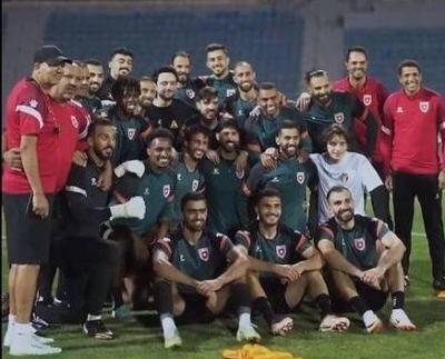 ولي العهد الأردني يشارك في تدريبات منتخب 