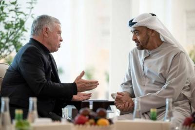 محمد بن زايد: العلاقات الإماراتية الأردنية أخوية ‏وتاريخية