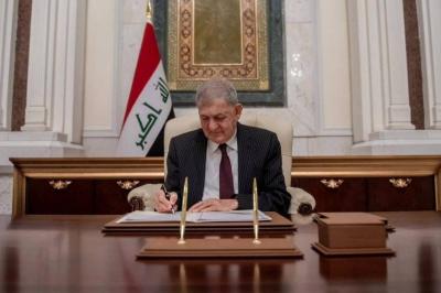 الرئيس العراقي يصادق على موازنة 2024 وقوانين جديدة
