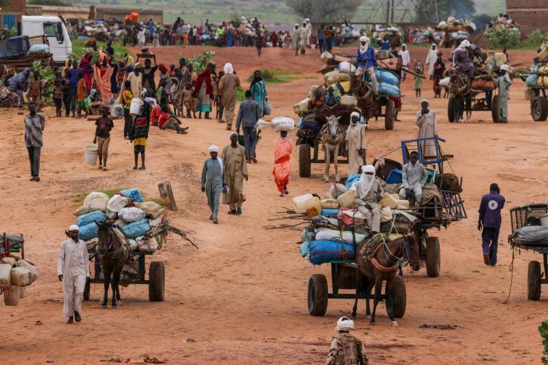 السودان.. نزوح أكثر من 136 ألف شخص!