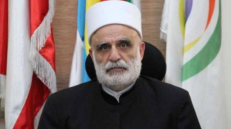شيخ العقل: لتشاور جدّي وحوار صادق يؤدّي لانتخاب رئيس ‏