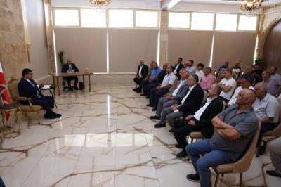بهاء الحريري يلتقي وفودا شمالية: مشروعي سيخدم جميع اللبنانيين