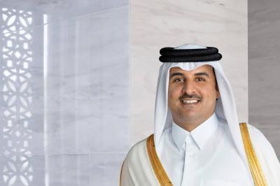 أمير قطر يلتقي بوتين ويعتز بالعلاقات التي تربط البلدين
