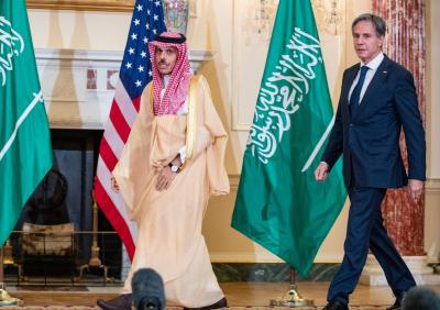 وزير الخارجية السعودي يتلقى اتصالا من نظيره الأميركي