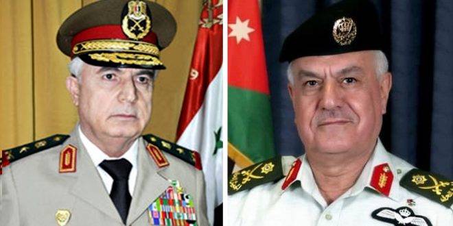 وزير دفاع سوريا يقوم بزيارة نادرة للأردن لبحث القضايا الحدودية