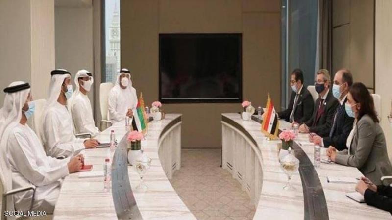الإمارات وسوريا تتفقان على خطط لتعزيز التعاون الاقتصادي