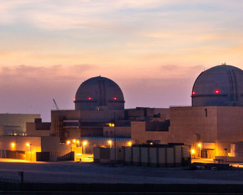 ربط ثاني محطات براكة النووية بشبكة الكهرباء الرئيسية في الإمارات