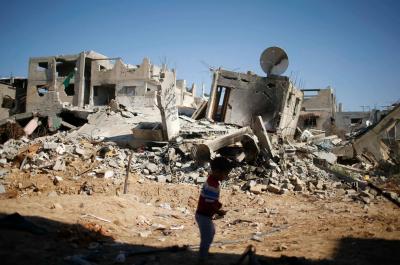مقتل 21 فلسطينيا في ضربة إسرائيلية على غزة