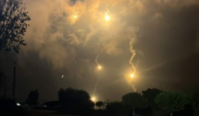 قنابل مضيئة وتحليق للطيران الاستطلاعي ليلا في الجنوب