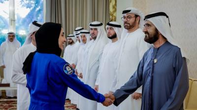 محمد بن راشد: الإمارات حقّقت مكانة عالمية في مجال ‏تكنولوجيا الفضاء