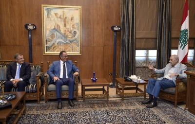 بري يتابع الأوضاع العامة مع بوشكيان