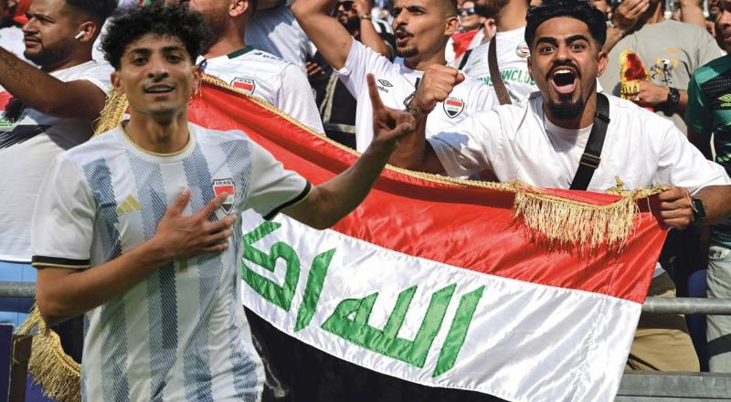 العراق يفوز على أوكرانيا ويتقاسم الصدارة مع المغرب (فيديو)