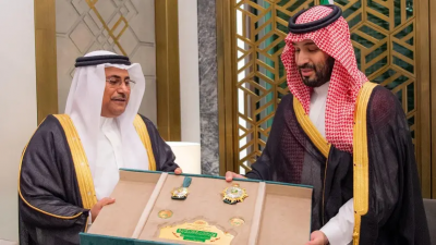 البرلمان العربي يمنح الأمير محمد بن سلمان 