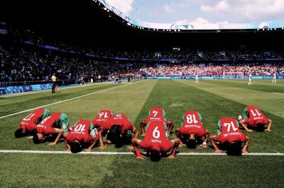 المغرب يتألّق ويتأهل لنصف نهائي أولمبياد باريس