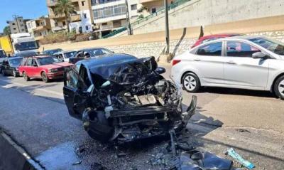 حادث سير مروع في عمشيت