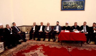 الموحدون الدروز: لاحتضان أبناء الجنوب والضاحية