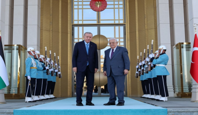 عباس يبحث مع أردوغان الخطوات اللازمة لوقف إطلاق نار دائم