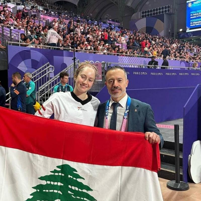 اتحاد التايكواندو يدعو لاستقبال البطلة ليتيسيا عون في مطار بيروت