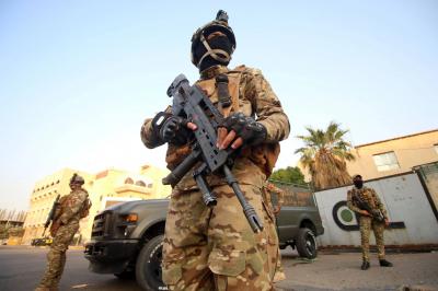 اشتباكات بين الحشد والجيش العراقي في كربلاء (فيديو)