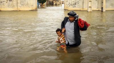 اليمن.. 58 قتيلاً وتدمير عشرات المنازل جراء الأمطار ‏الغزيرة