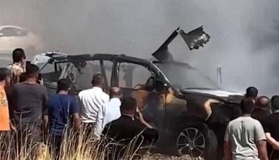 مقتل ثلاثة أشخاص بقصف جوي استهدف عجلة في السليمانية