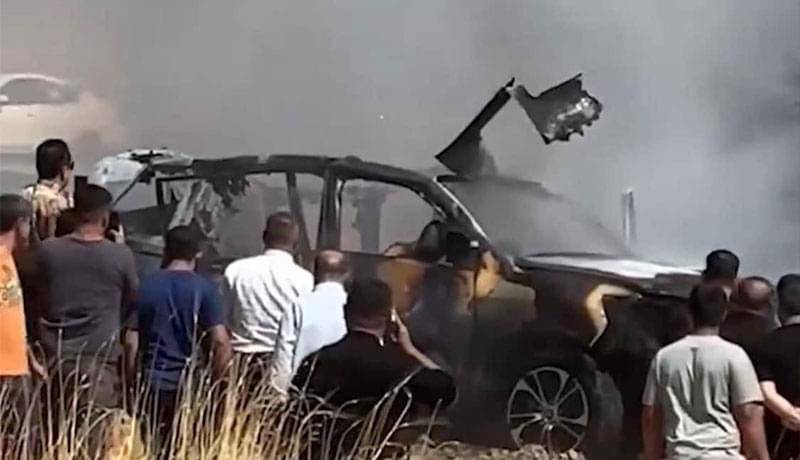 مقتل ثلاثة أشخاص بقصف جوي استهدف عجلة في السليمانية