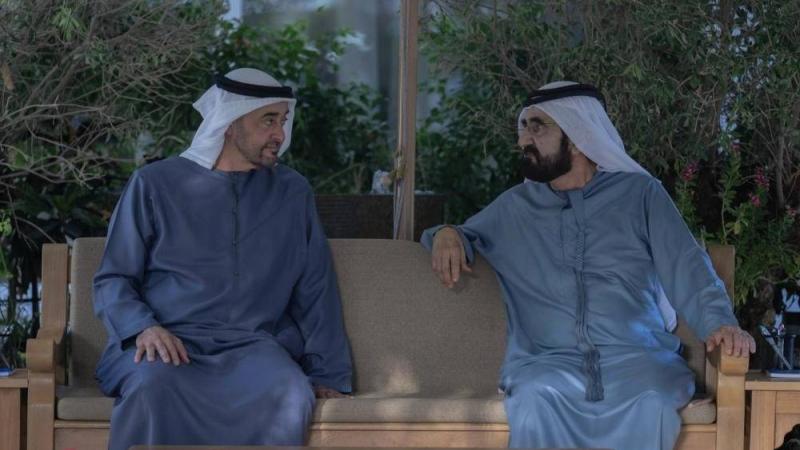 ‏ بن زايد يناقش مع بن راشد توجهات وطنية جديدة