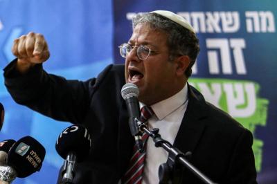 بالفيديو.. طرد بن غفير من شاطئ تل أبيب!